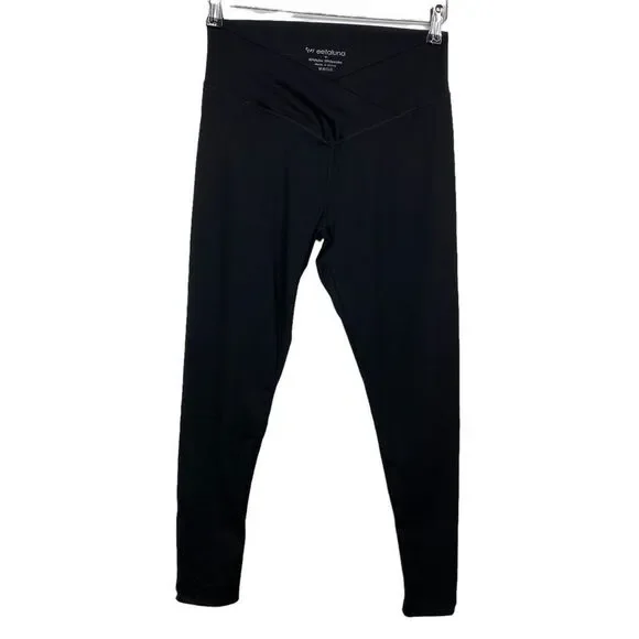 Medium SWEETALUNA Black Tunny Control Fitness Leggings - Picture 2 of 6